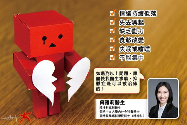 身體響起警號? 情緒問題要留意！